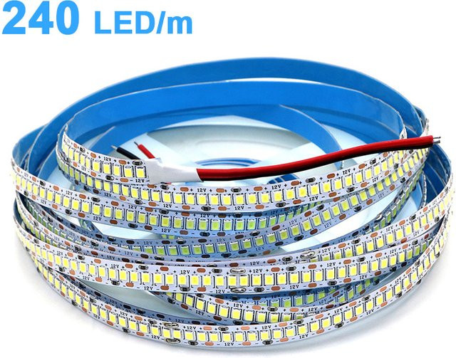 Dengsum RGB LED-Streifen 2835 SMD, 5m mit 1200 LEDs, Multicolor, flexibel und schneidbar - Bild 1