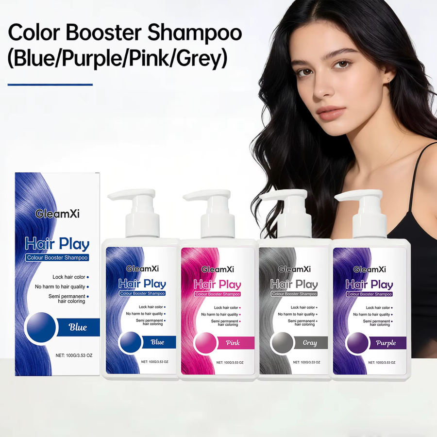 Gleamxi Shampoo zur Farbverstärkung, für coloriertes Haar - Bild 3