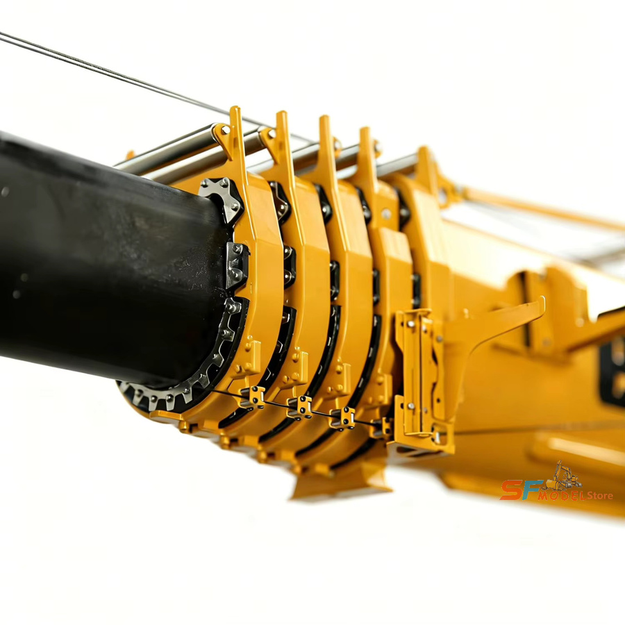 Eyewhale D1220 RC Hydraulikkran, technisches Fahrzeugmodell, Maßstab 1:14, Metall - Bild 6