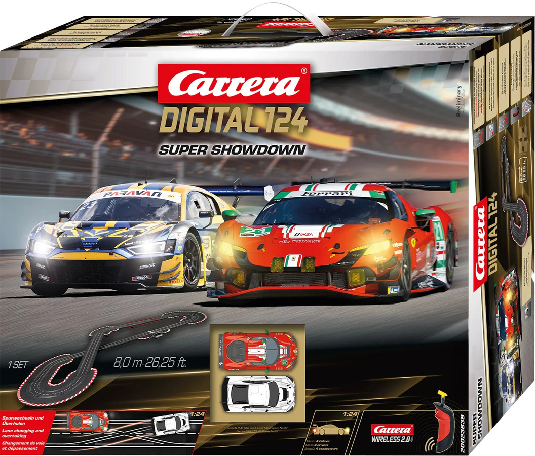 Carrera Super Showdown, Fahrzeuge, 1:124 - Bild 1