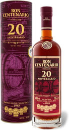Ron Centenario Fundación Rum 20 Jahre aus Costa Rica mit Geschenkbox, 0,7 l, 40% Vol. - Bild 1