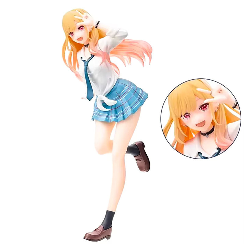 Bandai My Dress Up Darling Marin Kitagawa Uniform Anime Figur aus Kunststoff, mehrfarbig, Höhe: 18 cm - Bild 2