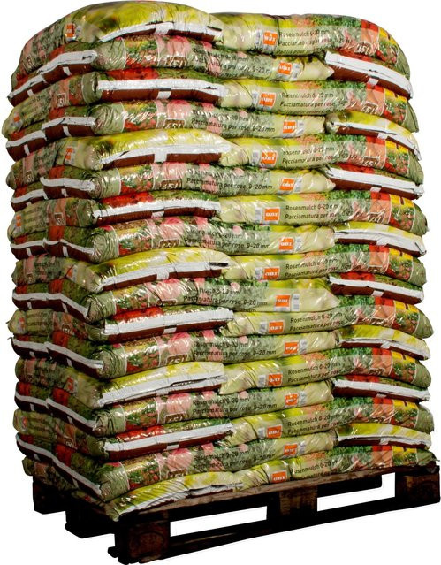 OBI Rosenmulch aus brauner Nadelholzrinde, 0 - 20 mm - Bild 1