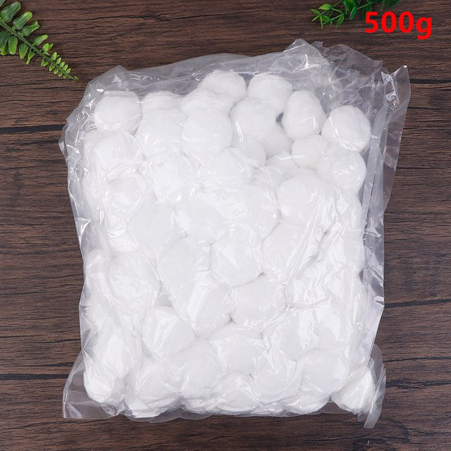 Marbit Poolfilter-Reinigungsbälle in Weiß, 500 g zur effizienten Wasseraufbereitung und Abwasserbehandlung - Bild 1