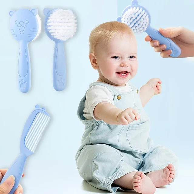 vvocci Babykamm-Haarentfernungsbürste für Neugeborene - Bild 1