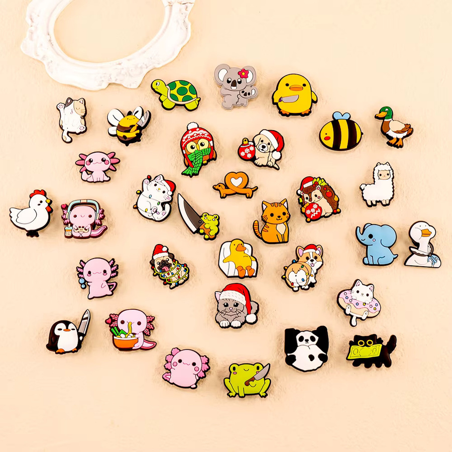 Schuh Charms Cartoon Tier, Unisex - Bild 2