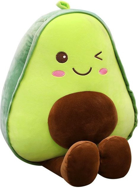 Yiran Health & Beauty Plüsch-Avocado, Plüschtier, ab 14 Jahren - Bild 1