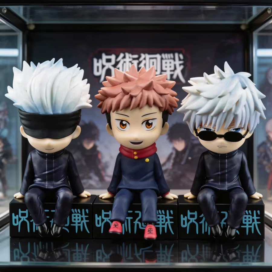 Bandai Jujutsu Kaisen Q-Version Figuren, Gojo Satoru, Itadori Yuji, Geto Suguru - Bild 3