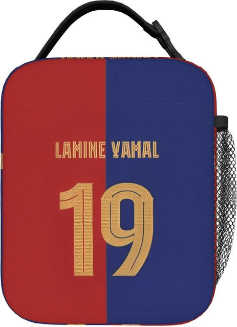 Isolierte Lunchbox Lamine Yamal Fußball Kühltasche von Fancy Style Studio, Mehrfarbig - Bild 1