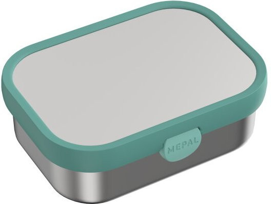 Mepal Campus Edelstahl Bento Brotdose mit Gabel und Fächern in Green - Bild 1