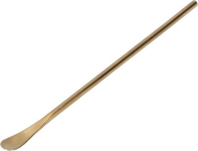 CosyHome Bar Löffel aus Edelstahl in Beige und Gold, gebürsteter Rührlöffel für Cocktails und Kaffee, spülmaschinenfest - Bild 1