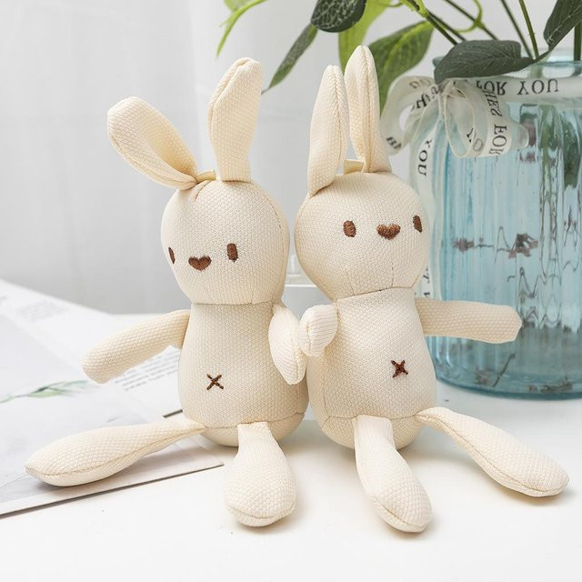 Yiran toy Kaninchenpuppe, Plüschtier, Weiß - Bild 1