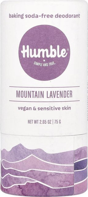 Humble Brands Deodorant Berglavendel, natronfrei, 75 g, Unisex - Bild 1