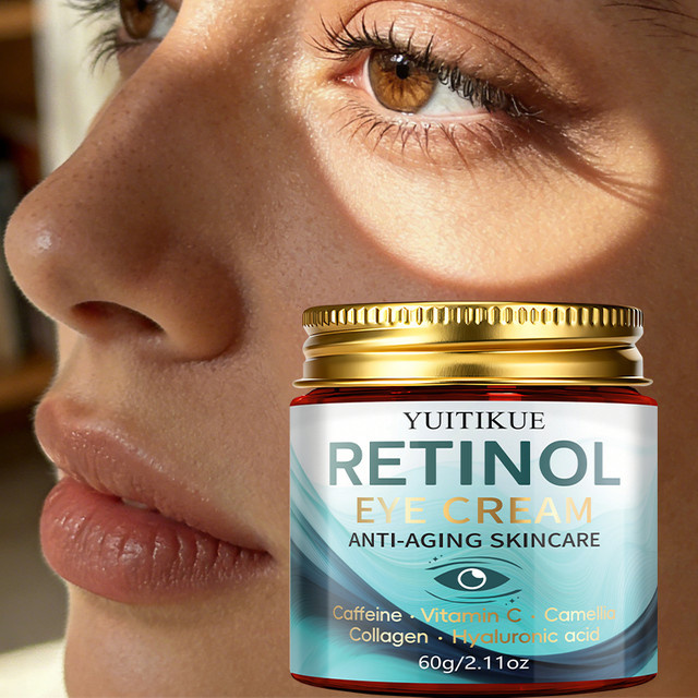 YUITIKUE Retinol Augencreme, Hyaluronsäure, 60g - Bild 1