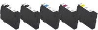 Tinte MultiPack PI200-414 Inkjet Tintenpatronen Set in Schwarz, Cyan, Magenta, Gelb und Peach - Bild 1