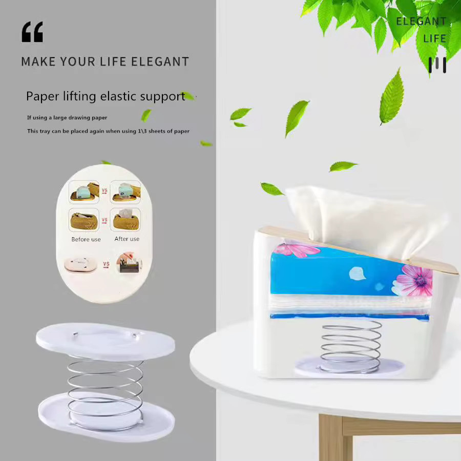 GQIYIBBEI Elastische Federhalterung für Papierboxen und Tissue-Boxen - Bild 2