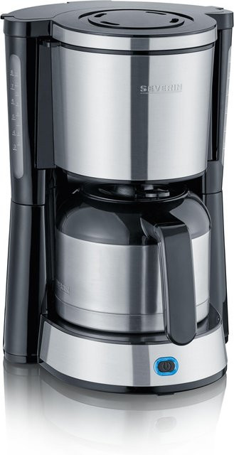 Severin Filterkaffeemaschine KA 4847 in Edelstahl und Schwarz - Bild 1