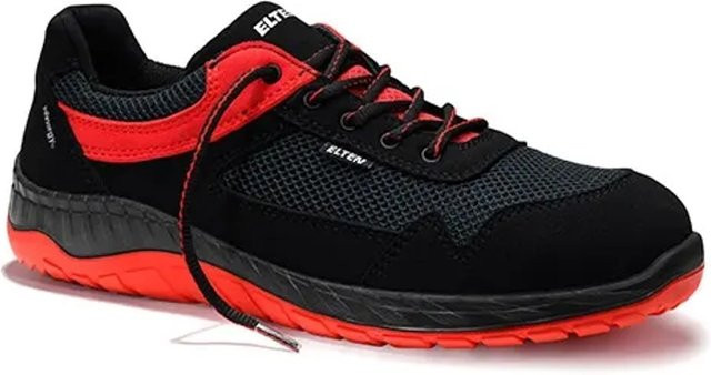 Elten Sicherheitshalbschuh Lonny W Red Low ESD S1P in Rot, Größe 44 - Bild 1