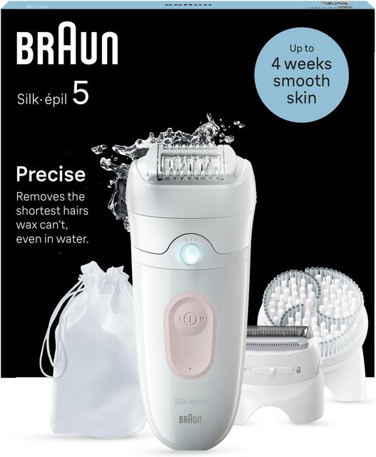 Braun Silk-épil 5 5-060 Epilierer, Weiß, Unisex - Bild 1