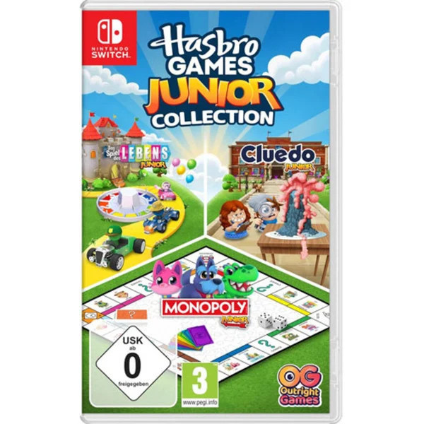 Hasbro Games Junior Collection Nintendo Switch Spiel für die ganze Familie in Multicolor - Bild 1