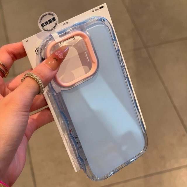 FUCHU Jelly Candy Stoßfeste Schutzhülle für iPhone 15 14 13 12 11 Pro Max Plus Air in Multicolor - Bild 1