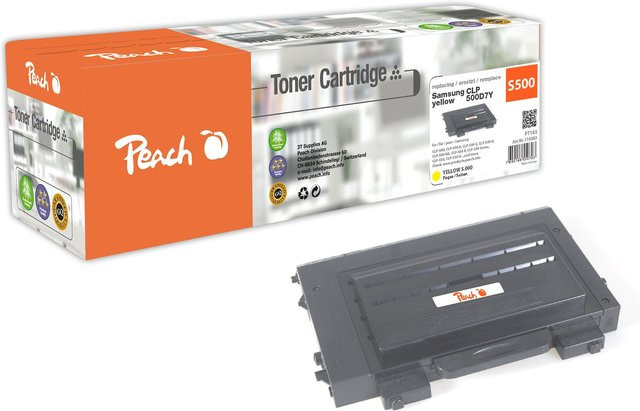 Peach S500 Toner Schwarz für Samsung CLP-500, CLP-500 A, CLP-500 G, CLP-500 N (wiederaufbereitet) - Bild 1