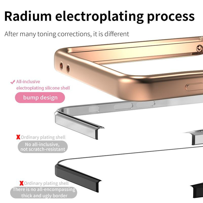 Samsung Handyhülle für Galaxy Z Flip 7 mit Silikonständer und Metallringhalter - Bild 1