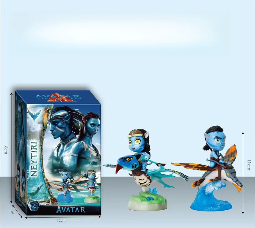 Bandai Avatar Neytiri und Jake Sully PVC Figur in Blau, Höhe: 12 cm - Bild 4