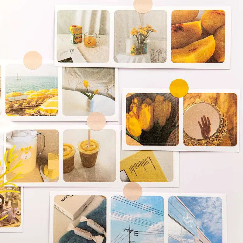 Journamm Scrapbooking Aufkleber Set mit 90 Mustern in 30 Stück, kreatives DIY Briefpapier für Junk Journal und Deco, Mehrfarbig - Bild 2