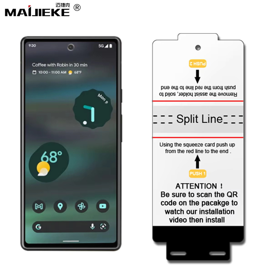 3er-Pack Hydrogel-Displayschutzfolie für Motorola G55 G84 G54 G42 G32 G72 Moto Edge 50 Neo Fusion 40 Pro Neo Edge 30 Ultra Plus, transparent - Bild 3