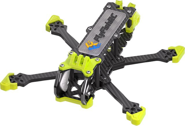 FlyfishRC Volador II VX3 Rahmen O4 Upgrade-Teileskit mit oberer Platte für 3-Zoll-FPV-Renndrohnen in Schwarz - Bild 1