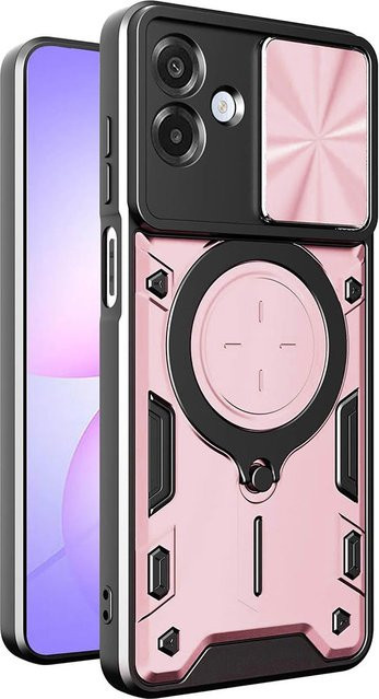 Techsuit CamGuard Pro Schutzhülle für Samsung Galaxy A07 4G A075 in Rosa - Bild 1