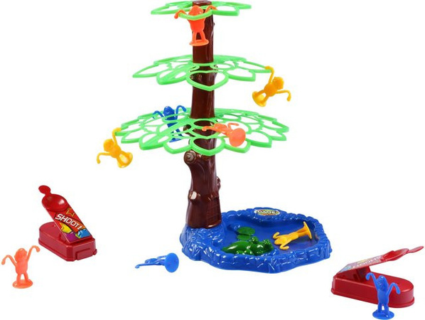 MODERNE HAUSFRAU Affenbaum-Spiel, Geschicklichkeitsspiel, Tiere