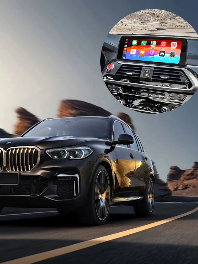 LEXXSON Wireless CarPlay und Android Auto Retrofit Kit Decoder Box für BMW EVO MGU ID5 ID6 ID7 Systeme mit Wi-Fi - Bild 7
