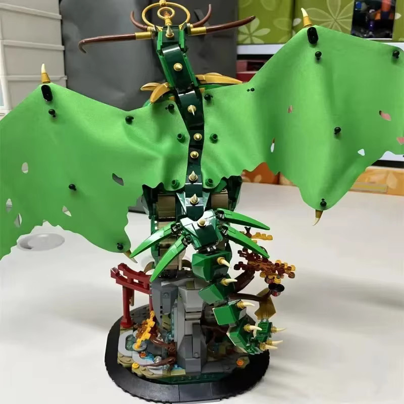 Ninja-Figuren-Set Wächter-Drachen-Mech-Modell Bausatz, 1650 Teile, ab 14 Jahren - Bild 3