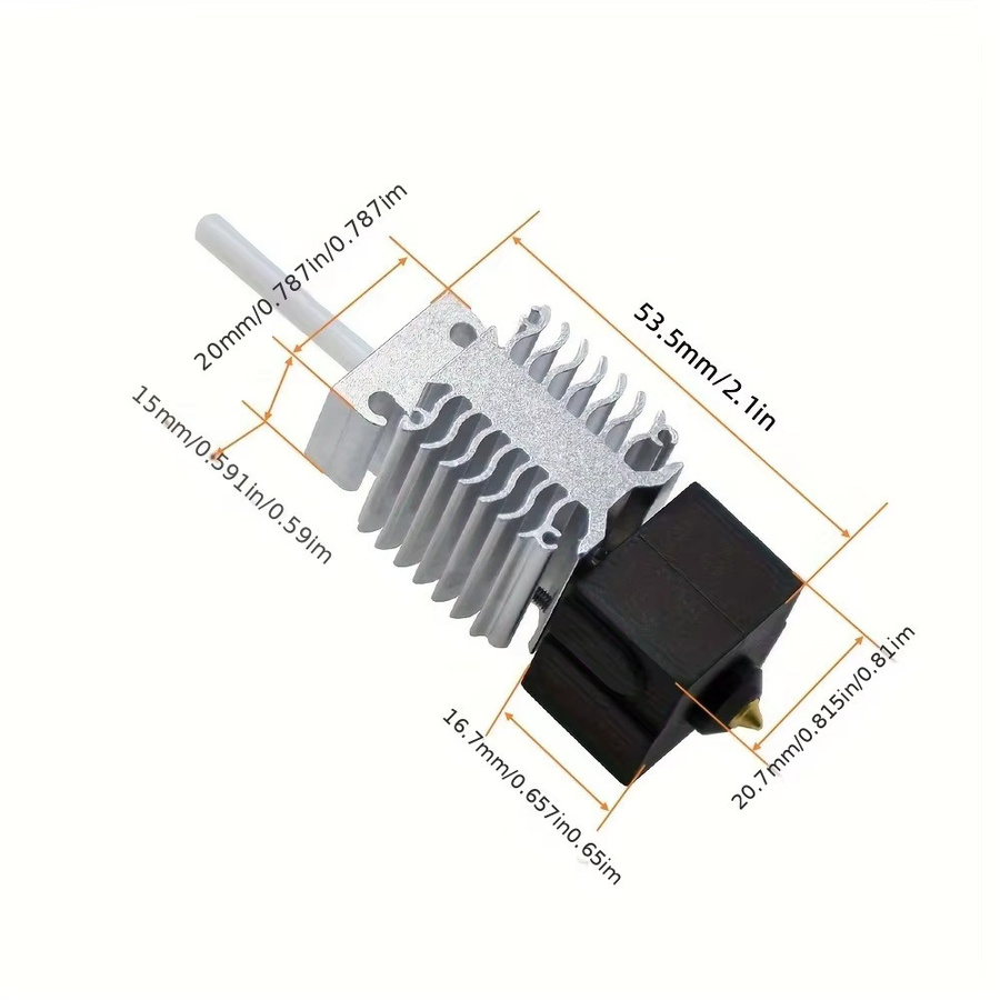 Creality Hotend-Kit für Ender-3 V3 SE mit Kupferlegierungsdüse (0.4/0.6mm) für FDM 3D-Drucker - Bild 2
