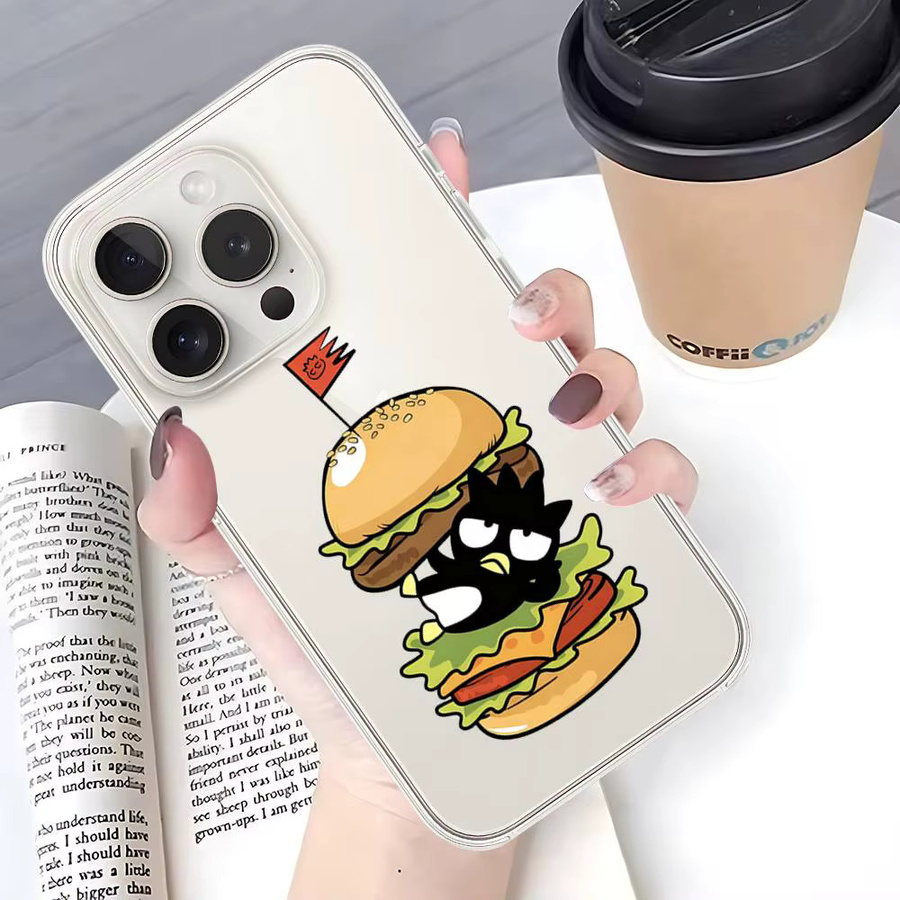 Mesuca Badtz-maru Handyhülle Transparent für iPhone 17 16 15 14 13 12 11 Pro Max Mini Plus - Bild 4