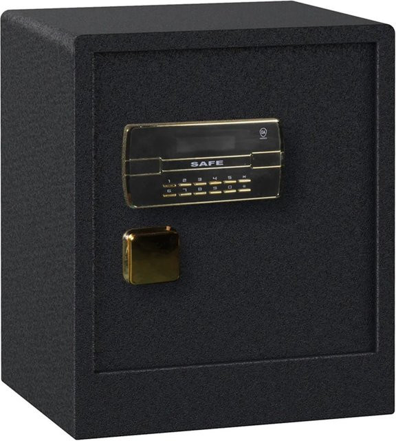 Karat homeliving Tresor Super Pit Schwarz mit doppeltem Schlüsselschloss, feuerfest, B/T/H: 42 x 35,7 x 32 cm - Bild 1