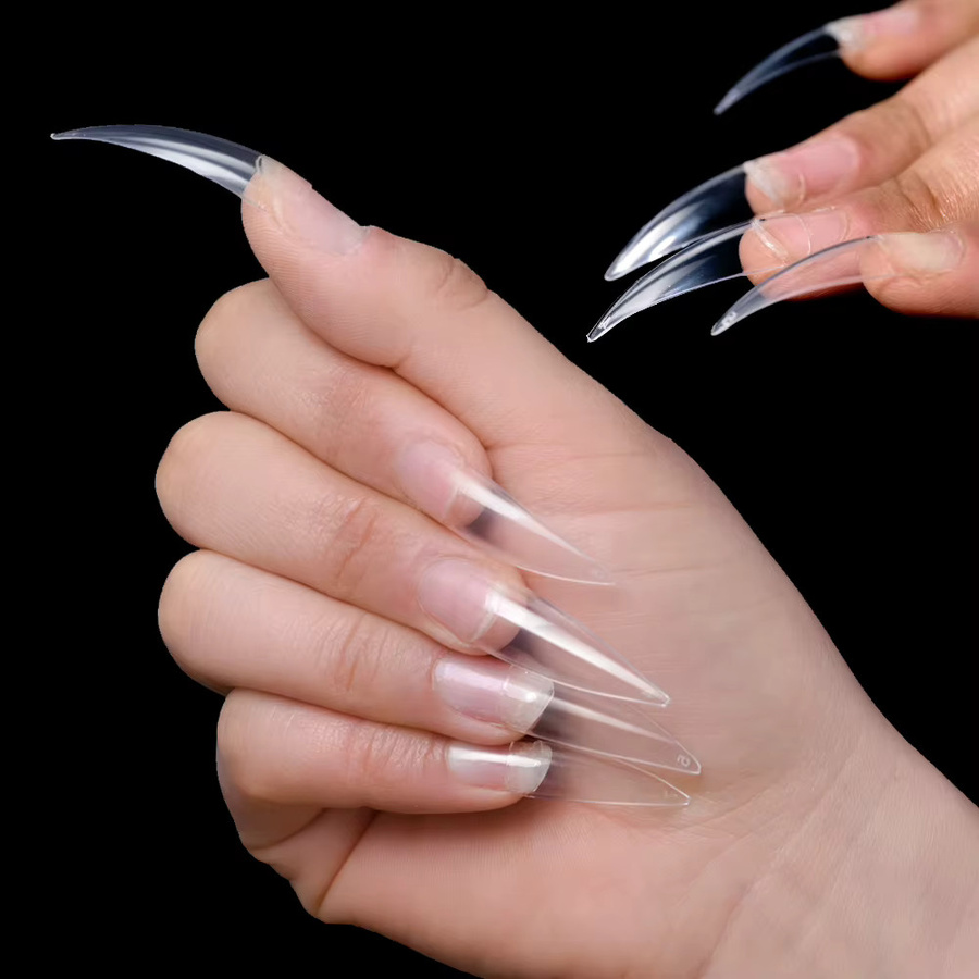 MAFANAILS Künstliche Nägel, Clear, Glänzend, 600 Stück - Bild 5