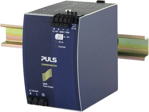 PULS DIMENSION QS20.481 Hutschienen-Netzteil DIN-Rail 48 V/DC 10A 480W in Blau - Bild 1