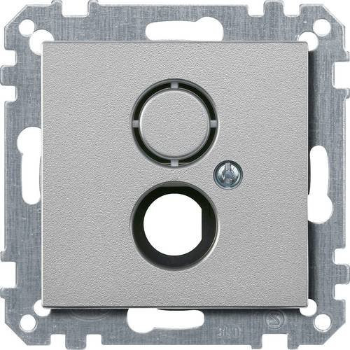 Merten Abdeckung System M aus Aluminium in Silber - Bild 1