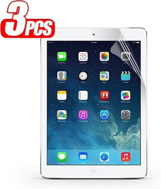 3er-Pack Kratzfeste PET-Schutzfolie für Apple iPad Pro (verschiedene Generationen), Transparent - Bild 1