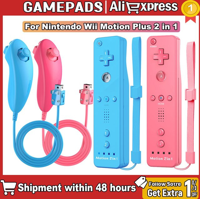 Bonadget Controller für Nintendo Wii und Wii U inklusive Silikonhülle und Trageriemen in Schwarz - Bild 1
