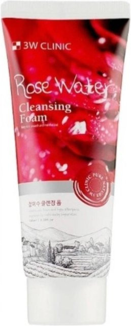3w-clinic Reinigungsschaum Rosenwasser, 100 ml, Unisex - Bild 1