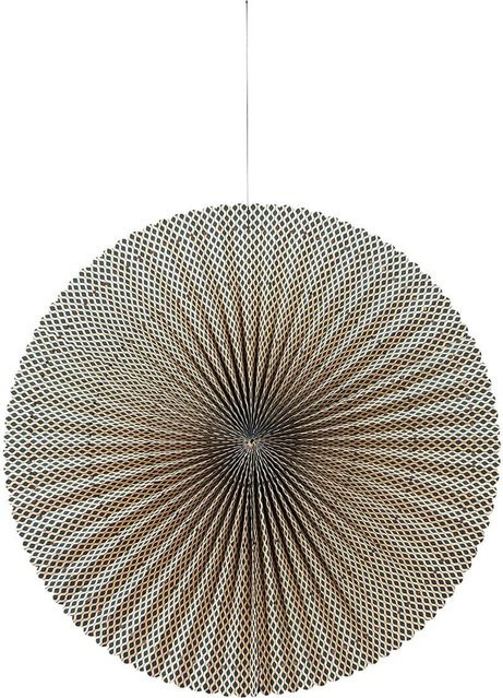 Broste Copenhagen Anhänger Rosette Stella forest green, Durchmesser: 60 cm - Bild 1