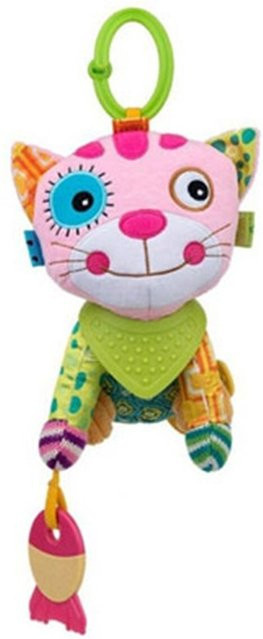 Bali Bazoo Kuscheltier C-Ring Greifling Activity Spielzeug Plüsch rosa - Bild 1