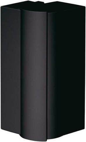 Hager Außeneck BR652103H9011 Schwarz, Breite: 21,0 cm, Tiefe: 6,8 cm - Bild 1