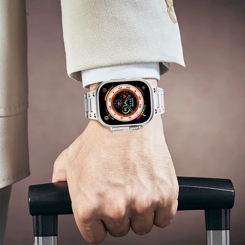 Titanarmband für Apple Watch, Titan, Unisex - Bild 3