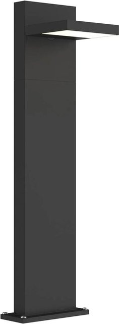 Lucande LED Außenleuchte Silvan Modern Schwarz aus Aluminium, 1-flammig, IP65 - Bild 1