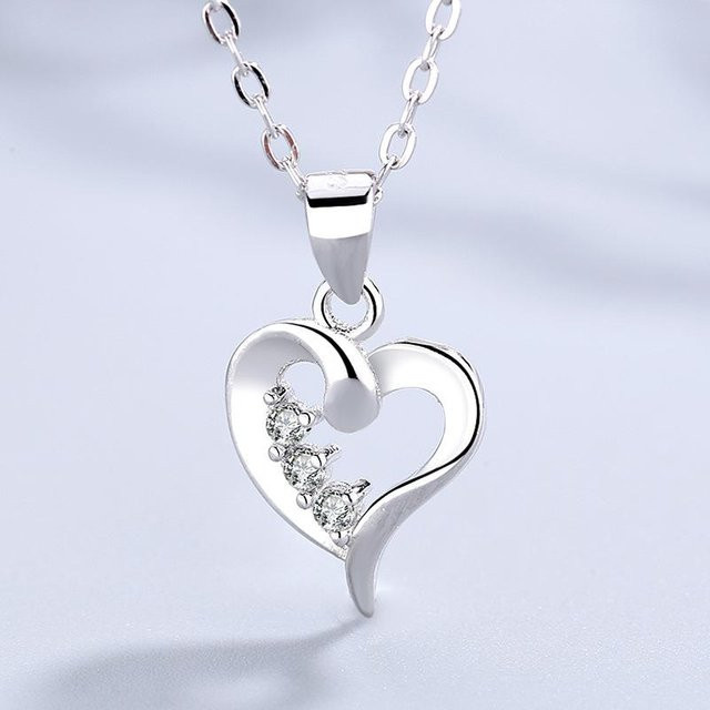 Lucky Star Jewelry Anhänger, Herz-förmig, 925 Silber, Damen - Bild 1